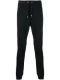 Balmain logo-patch drawstring track pants - Black