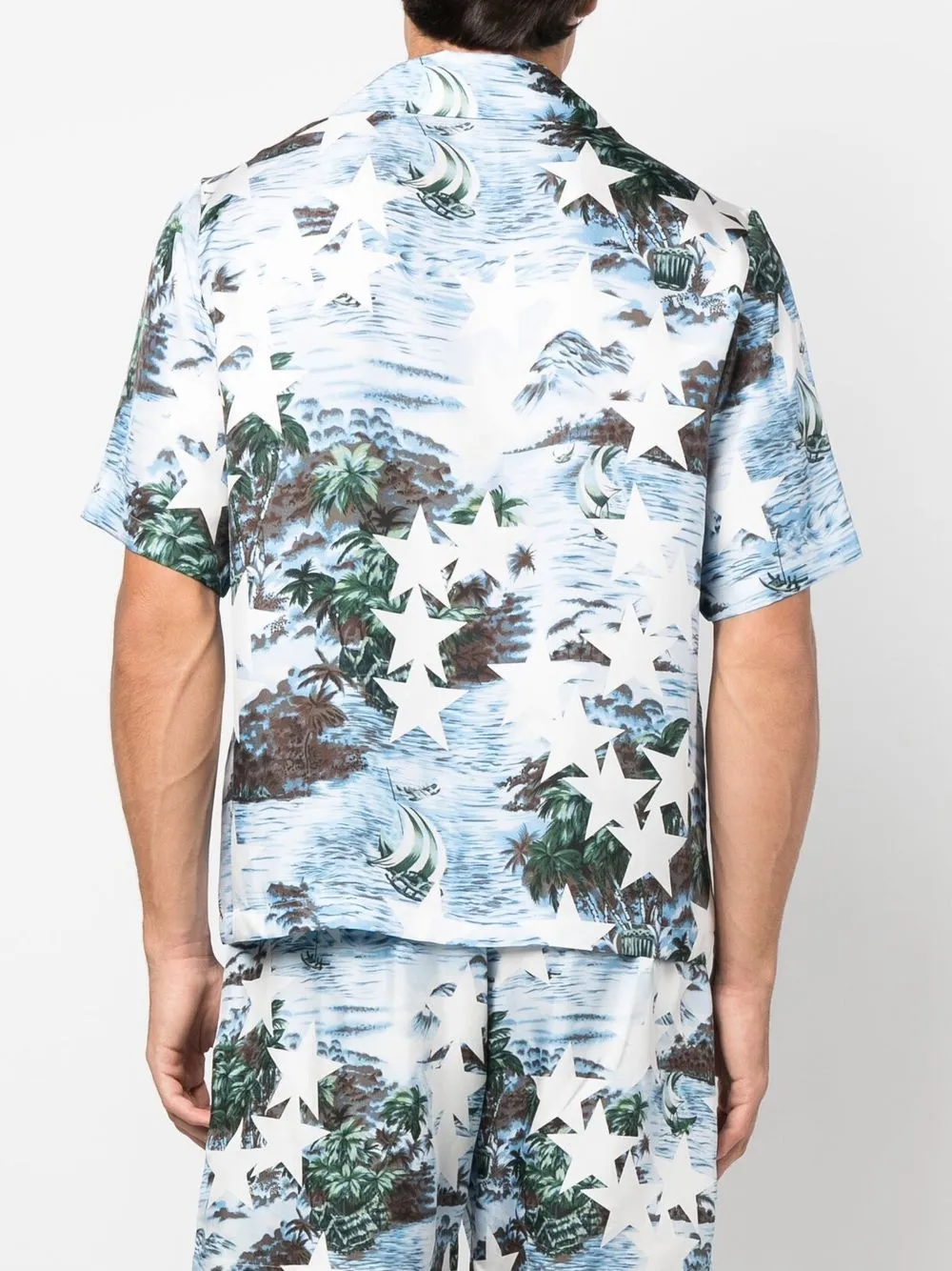 shirt with star print