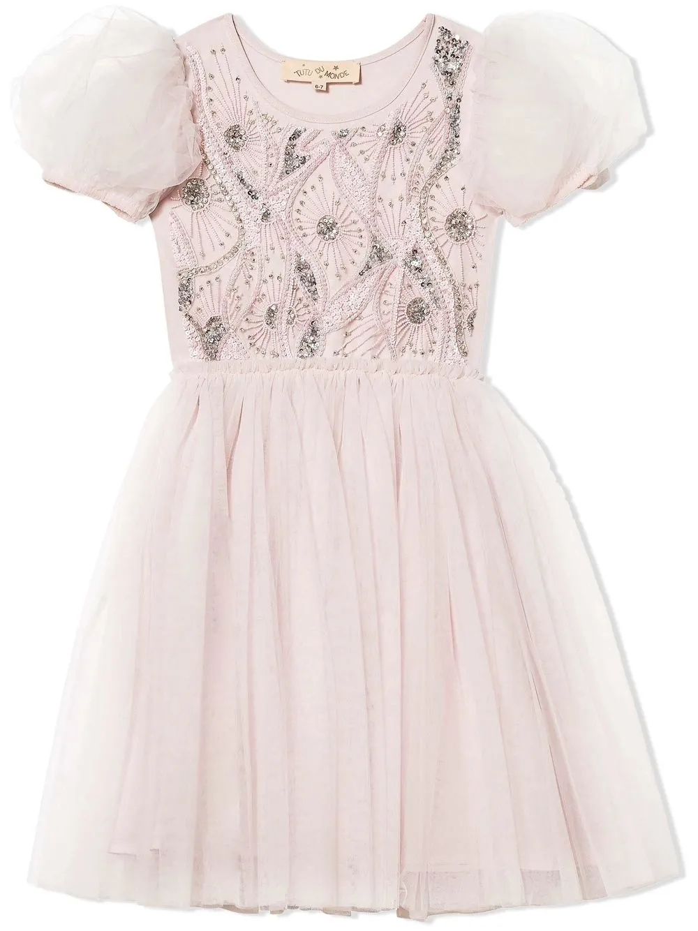 

Tutu Du Monde vestido estilo tutú Floweret - Rosado