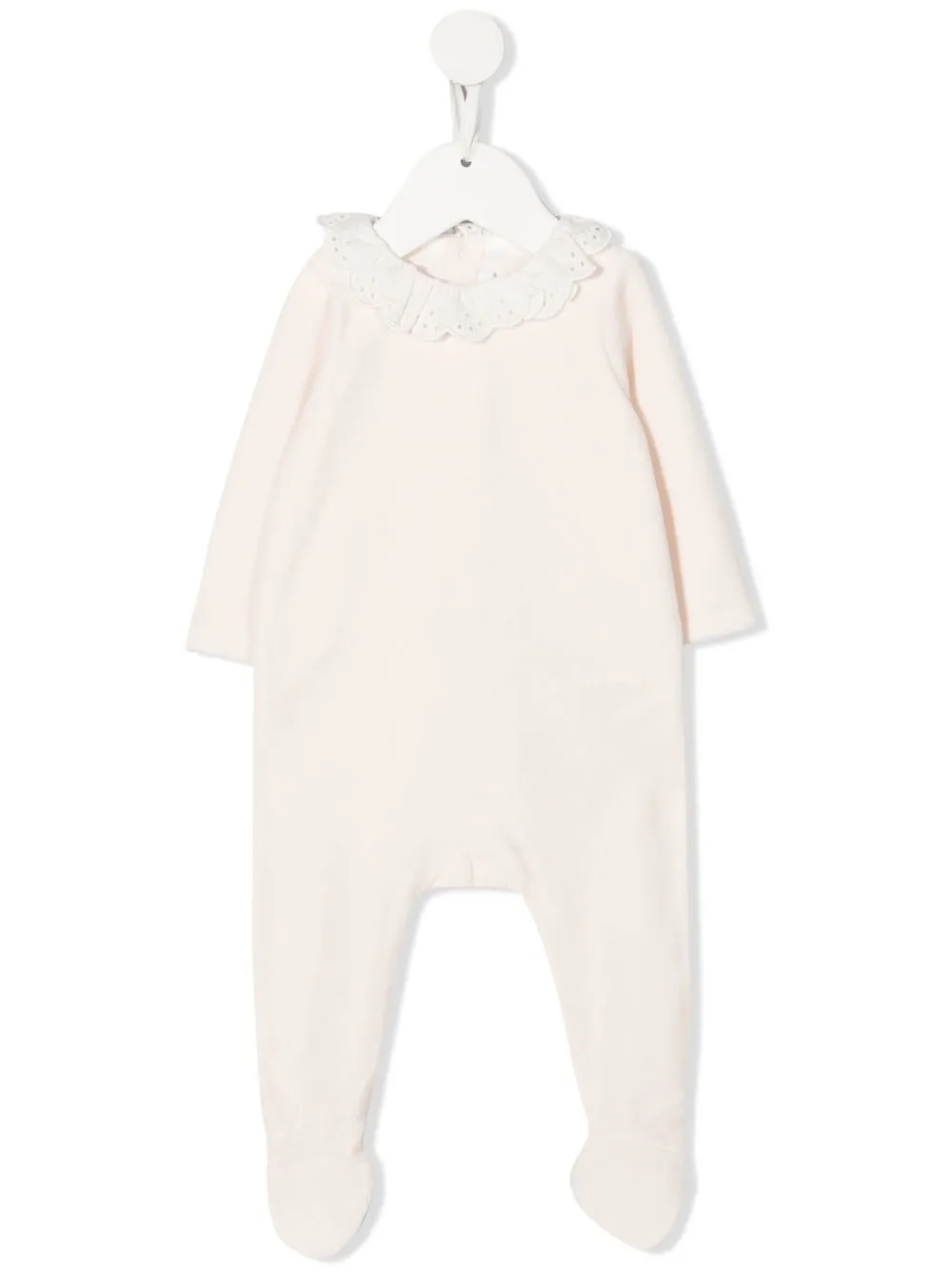 

Chloé Kids pijama con volantes en el cuello - Rosado