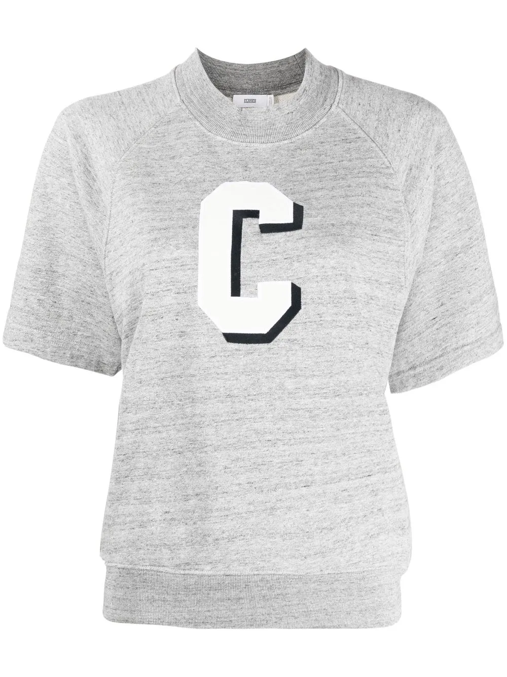 

Closed playera con logo estampado - Gris