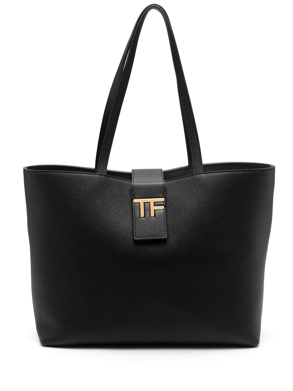 

TOM FORD tote E/W granulado pequeña - Negro