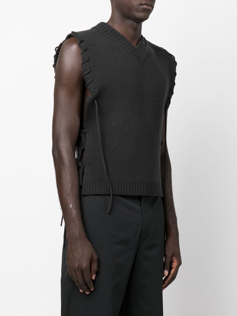 Craig Green lace-up Detail Knitted Vest - Farfetch
