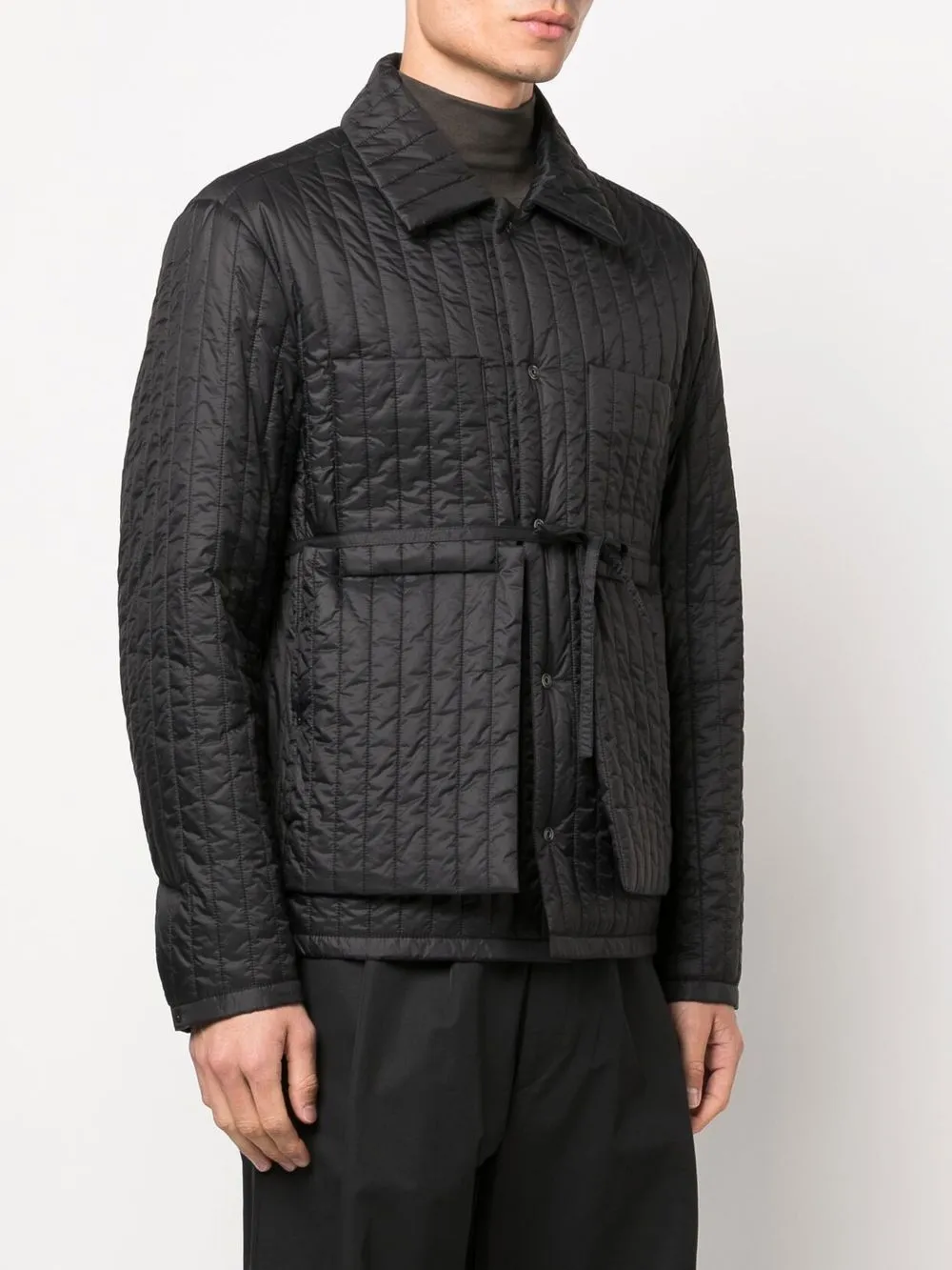 quilted worker jacket