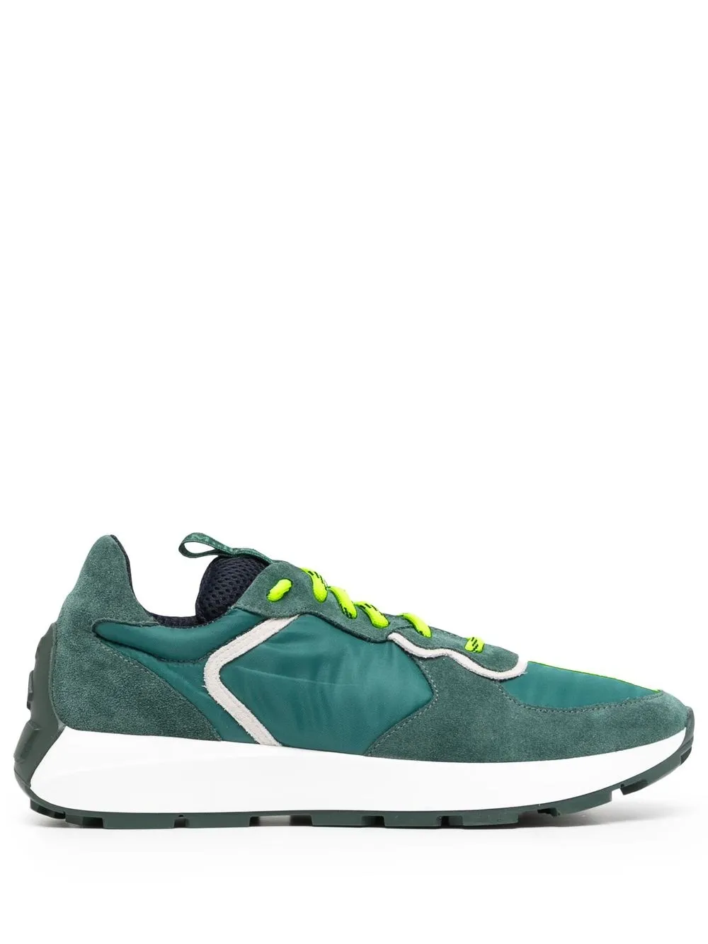 

Mulberry suede-leather runner sneakers - Green