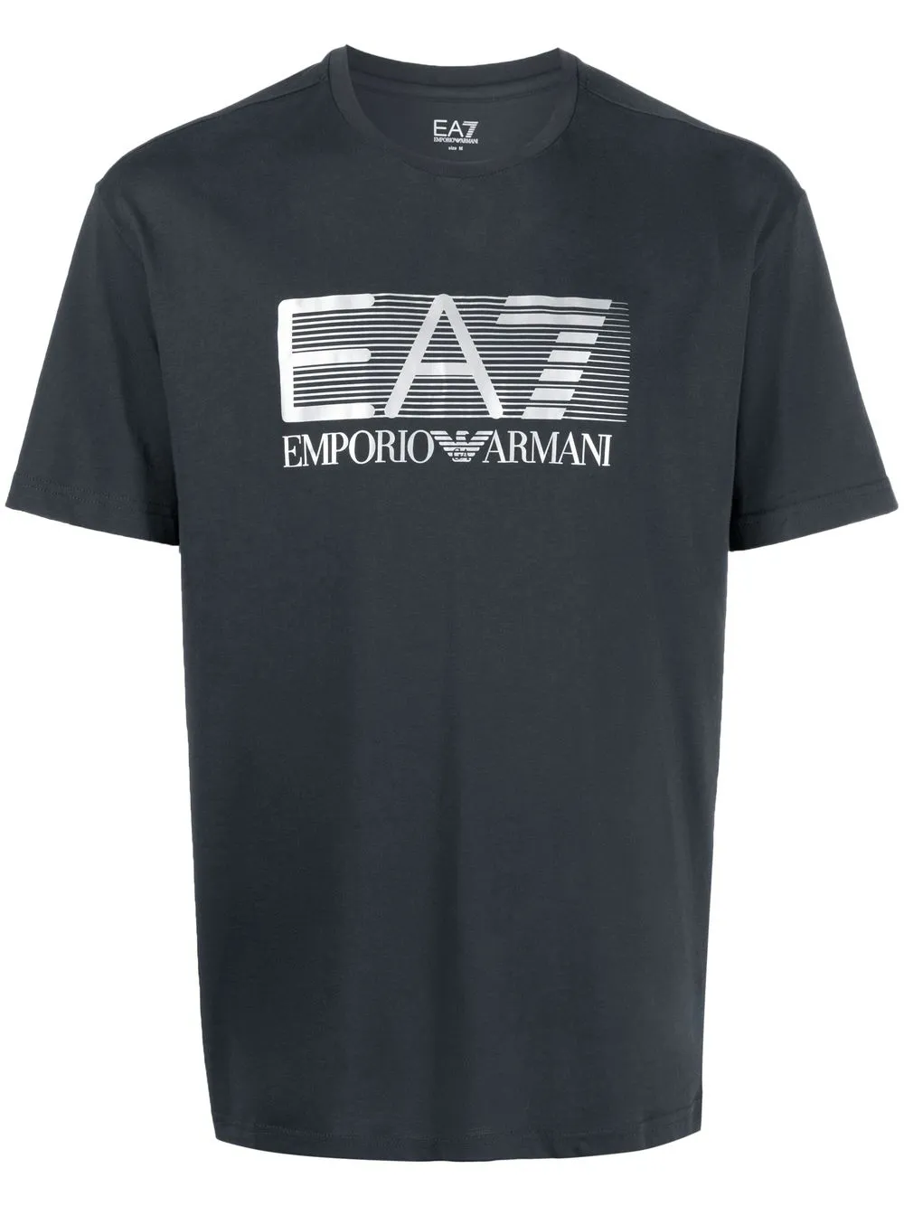 

Ea7 Emporio Armani playera con logo estampado - Azul