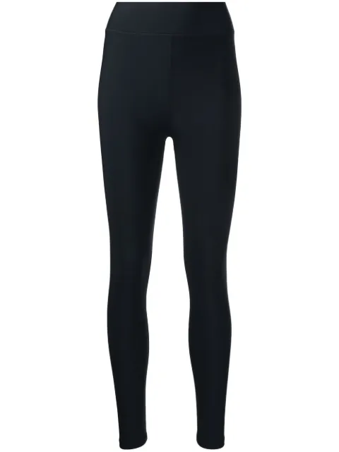 The Upside logo-print mid-rise leggings