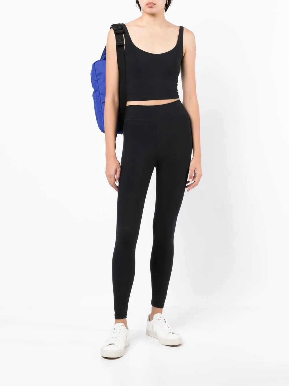 The Upside Mouwloze top - Zwart