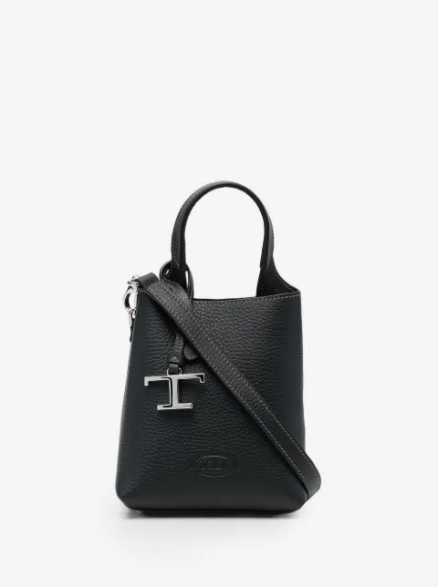 Tod's logo-plaque tote bag