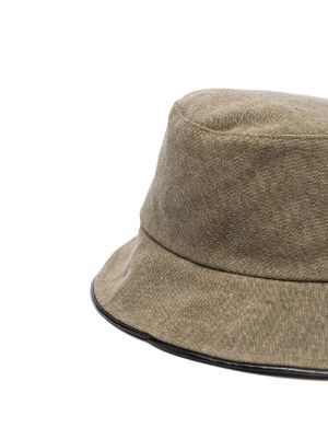 Jacquard Bucket Hat - Tan Monogram