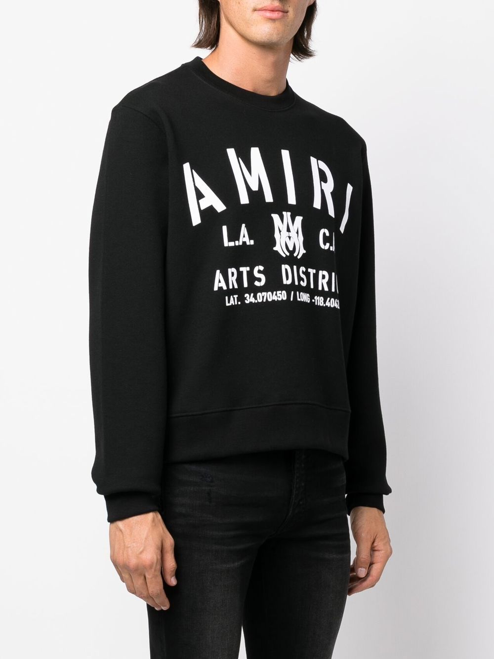 amiri logo印花細節衛衣 圖 3