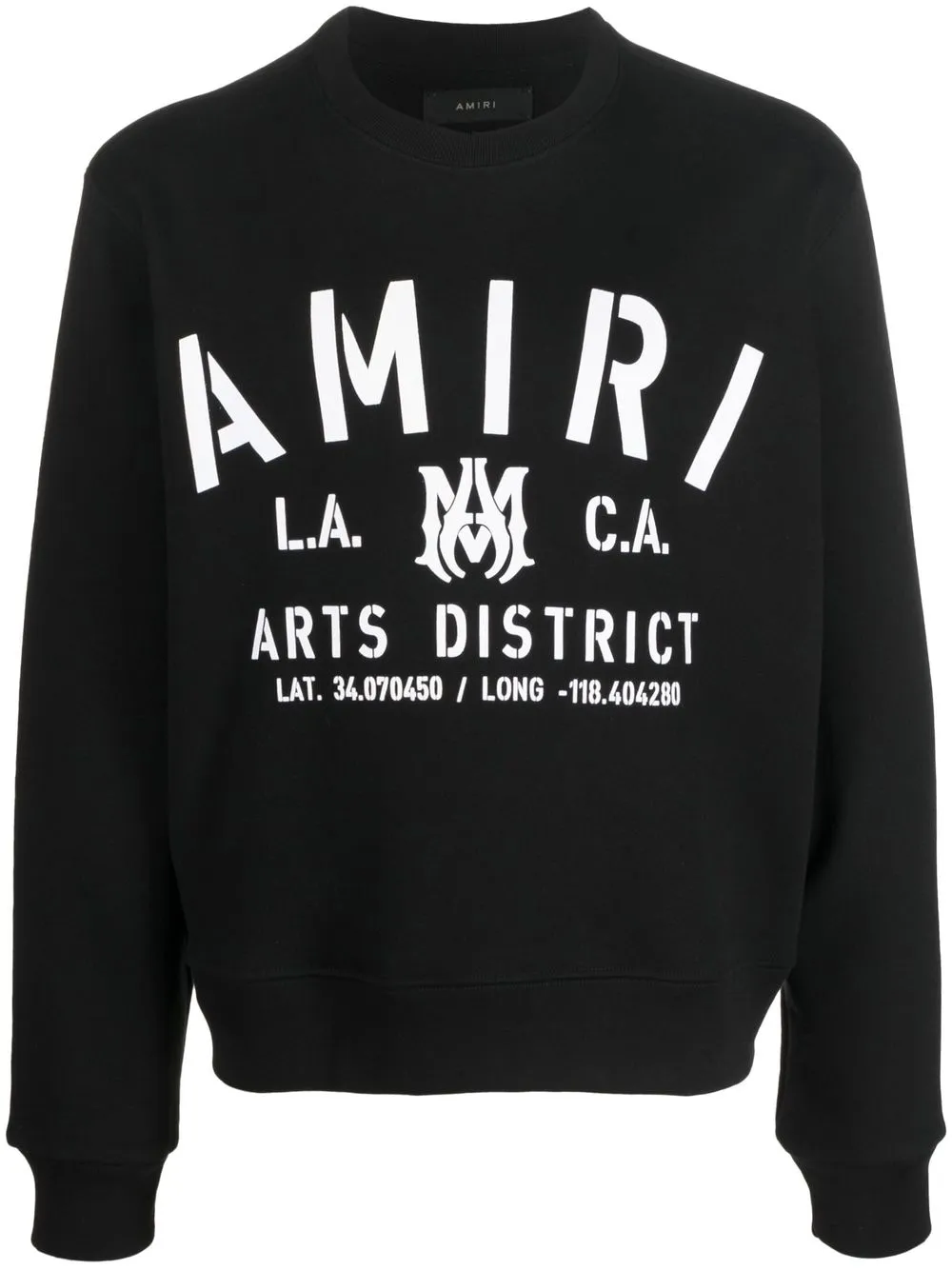 

AMIRI sudadera con logo estampado - Negro