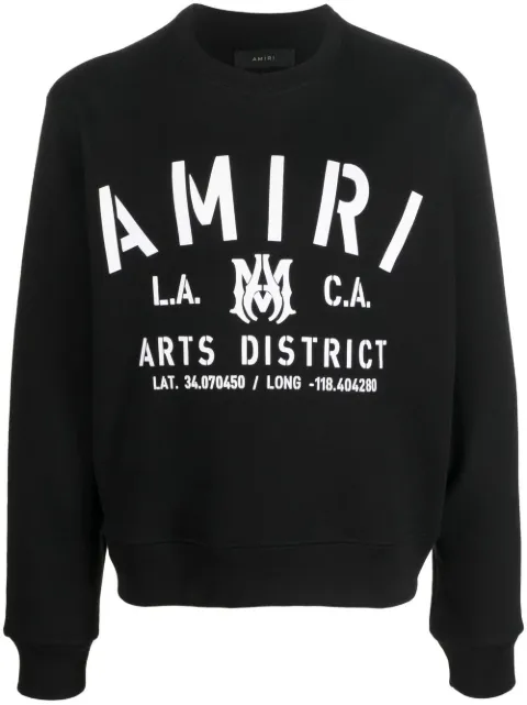 AMIRI logo-print detail sweatshirt