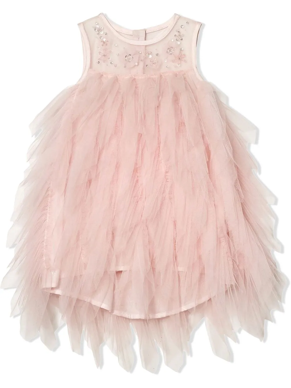 

Tutu Du Monde asymmetric tiered-tutu dress - Pink