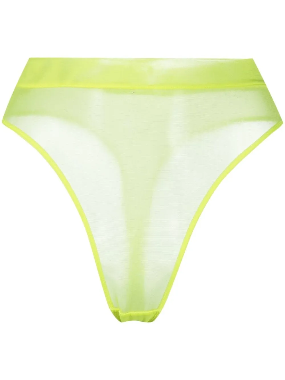 Image 1 of Maison Close Tanga a vita alta semi trasparente