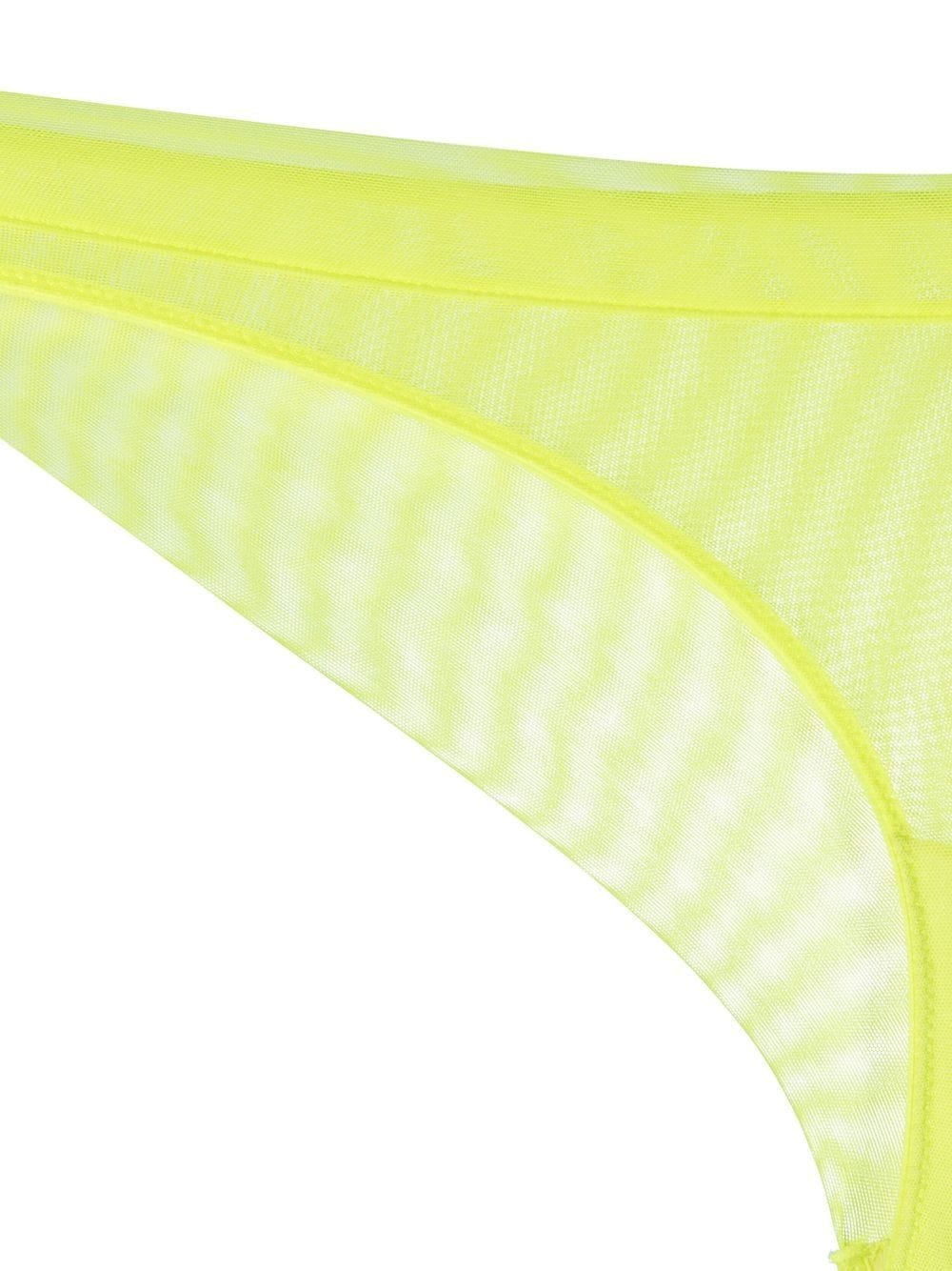 Maison Close Corps à Corps Neon Open Underwired Bra Yellow – Naughty  Knickers