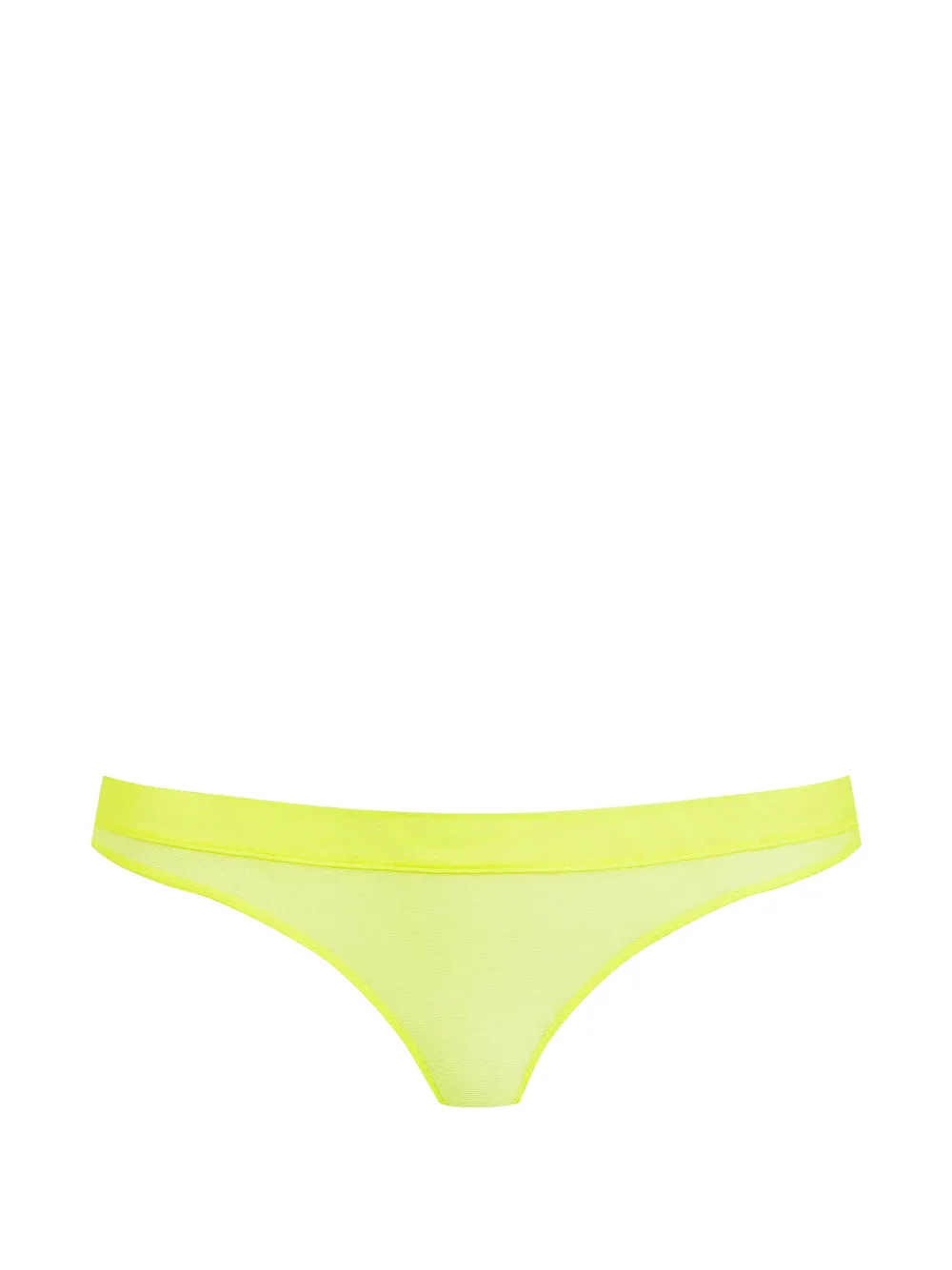 Maison Close Corps à Corps Neon sheer briefs