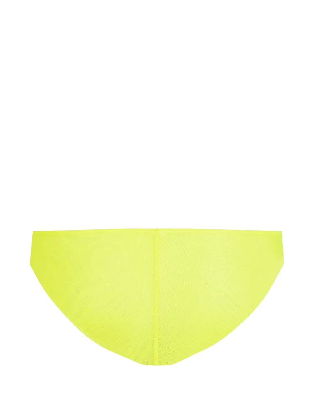  Maison Close Transparenter Slip   Gelb 