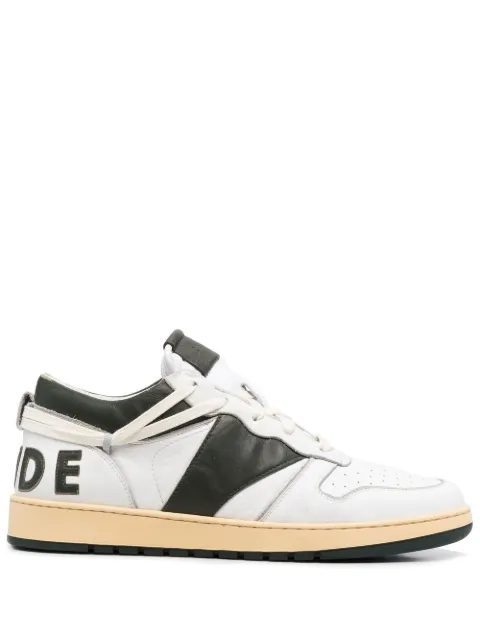 RHUDE logo-print low-top sneakers 