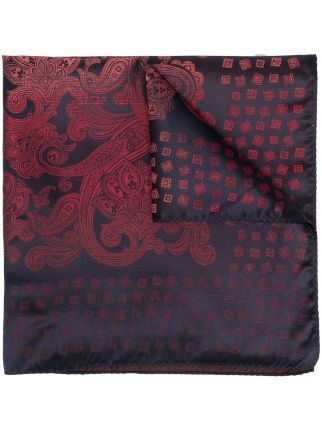 ETRO Paisley Print Silk Scarf - Farfetch