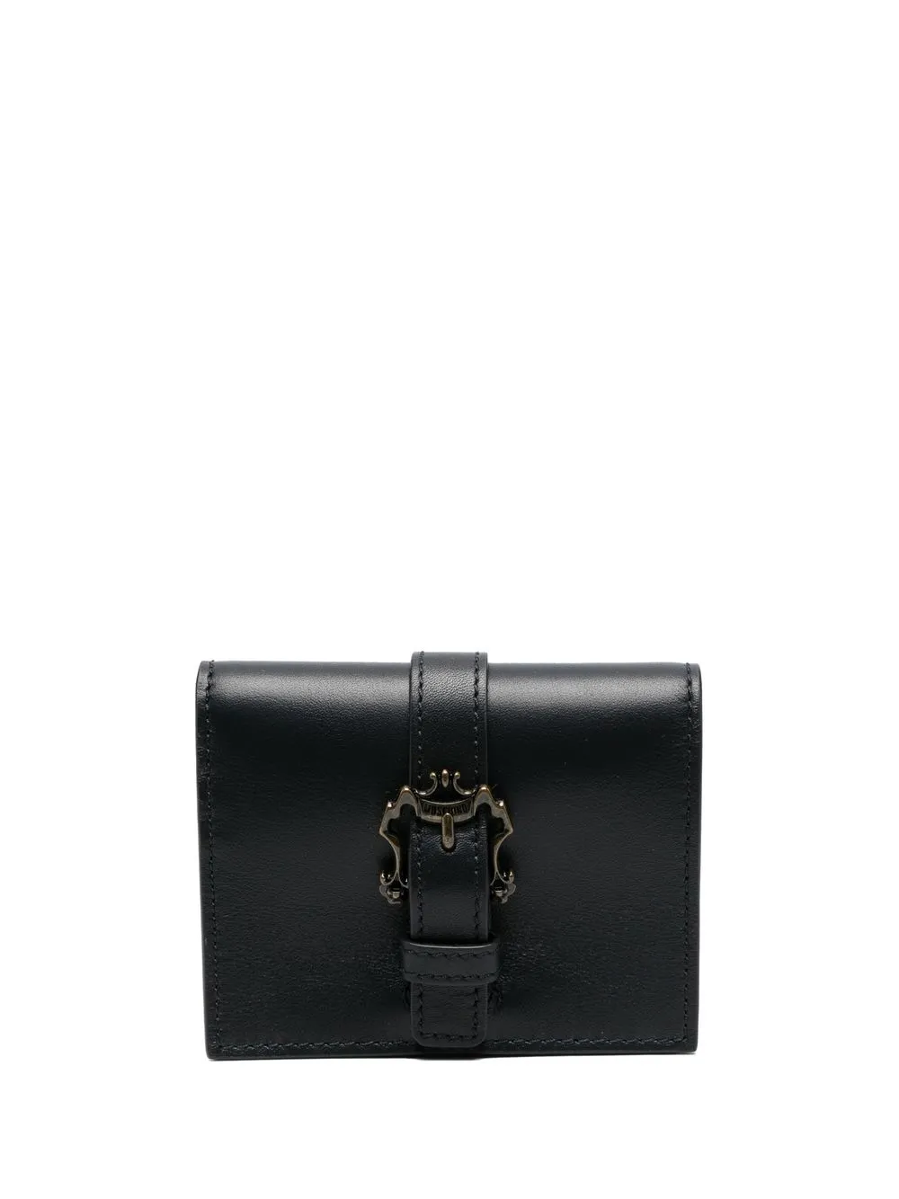 

Moschino cartera con hebilla barroca - Negro