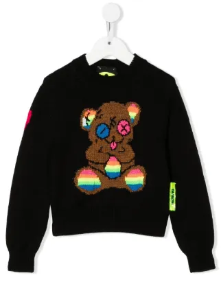 Black teddy outlet bear jumper