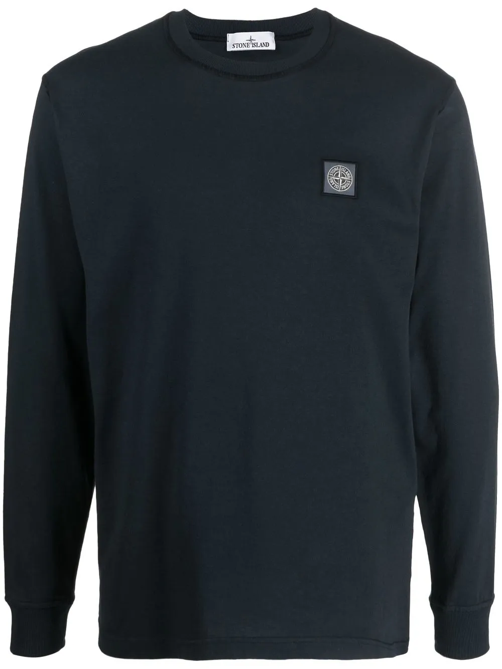 

Stone Island sudadera con parche de Compass - Azul