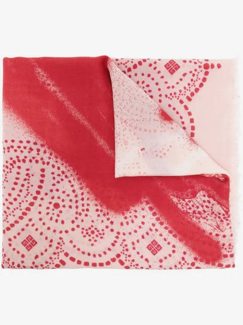 Givenchy Greco-print lightweight scarf