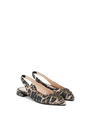leopard print slingback flats