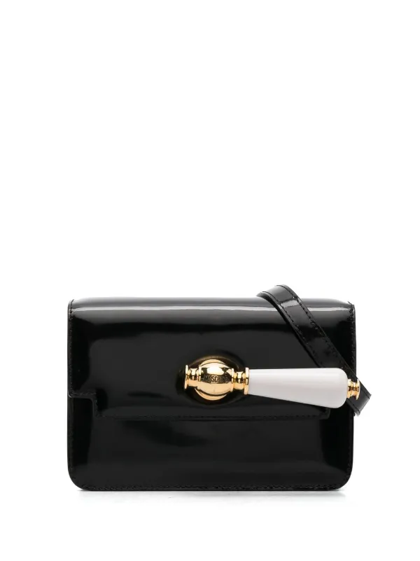 moschino lock bag