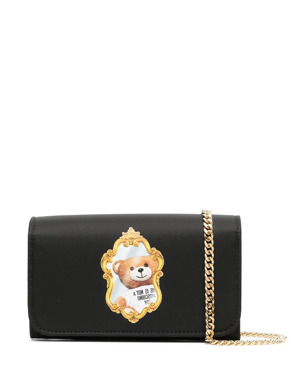 

Moschino bolsa crossbody con motivo Teddy Bear - Negro