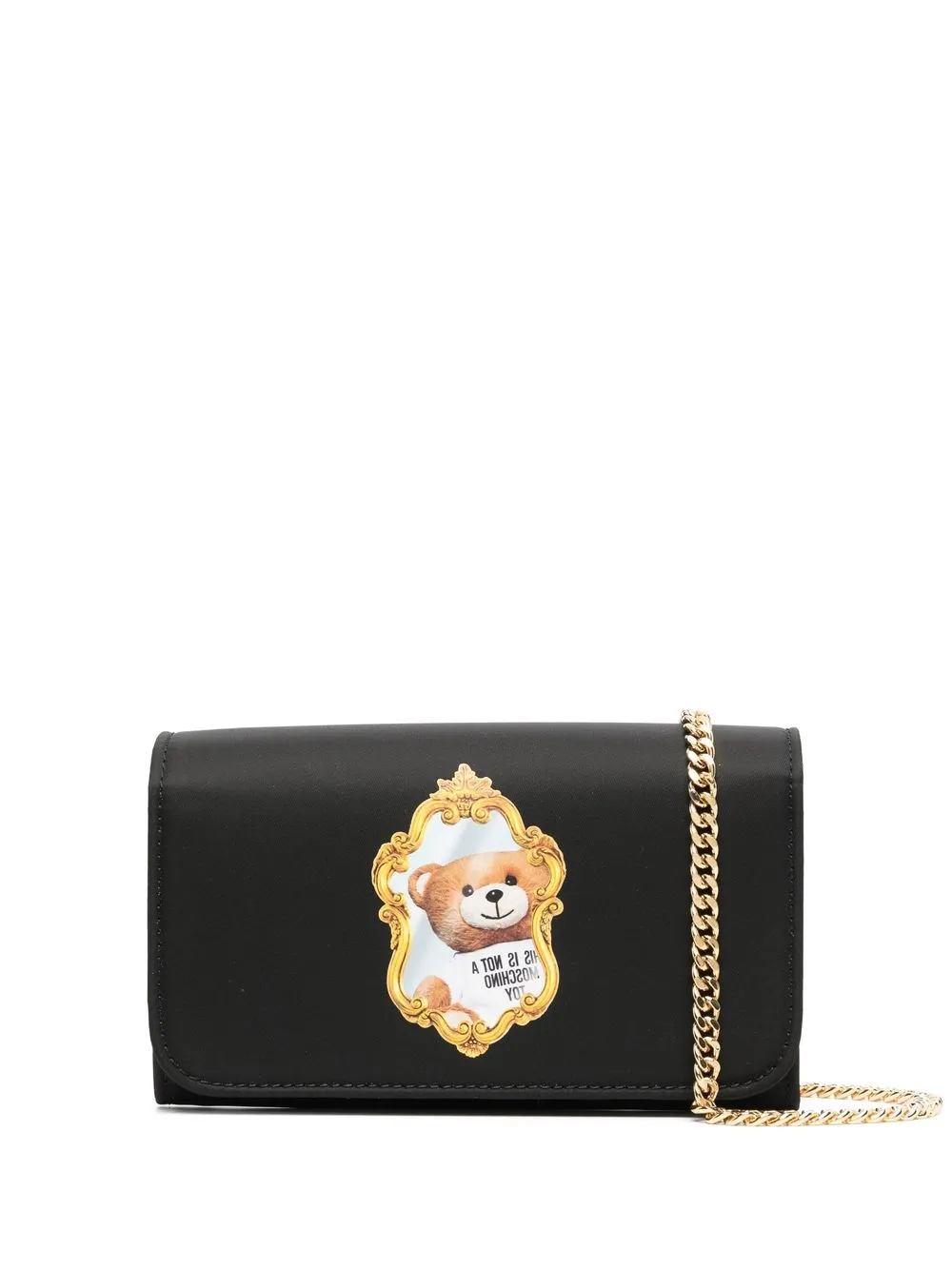 

Moschino bolsa crossbody con motivo Teddy Bear - Negro