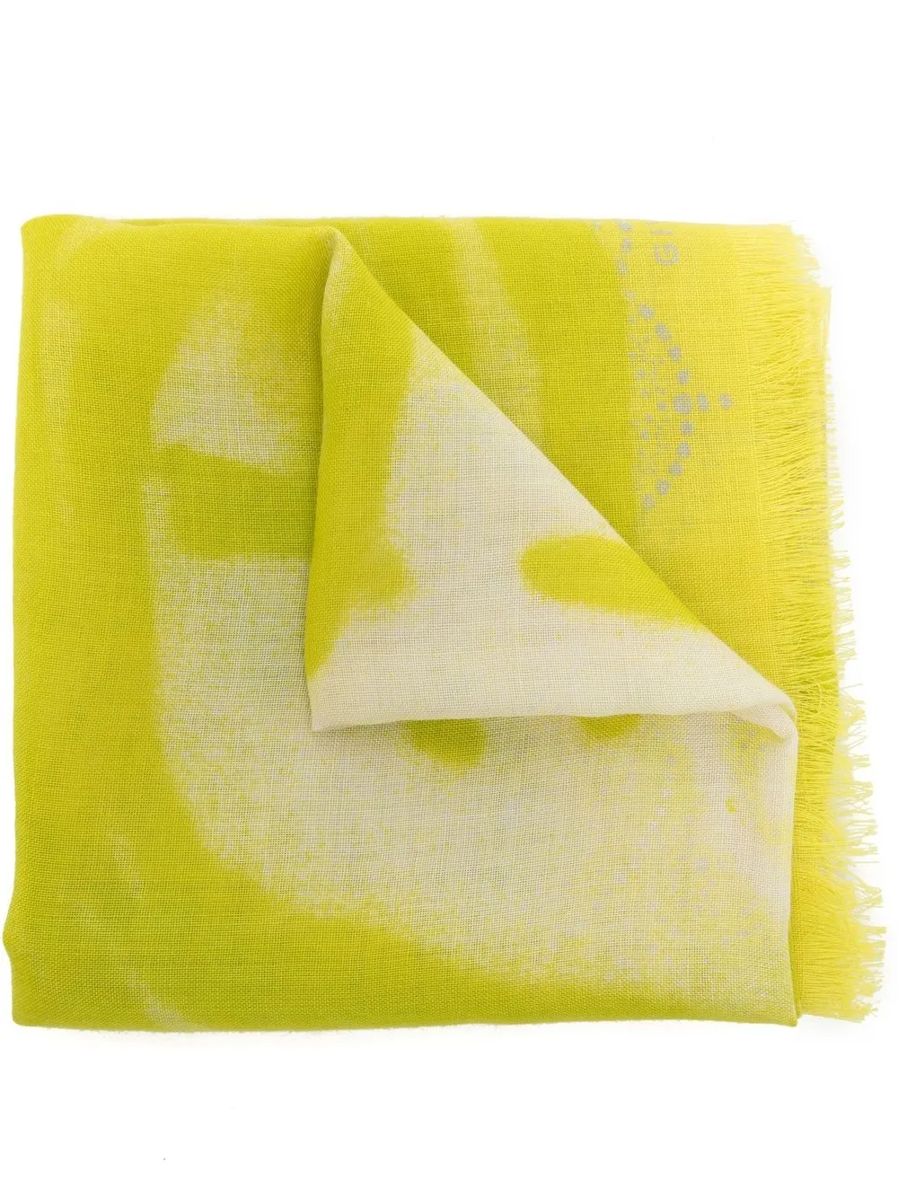 

Givenchy mascada con estampado gráfico - Amarillo
