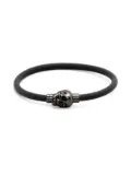 Alexander McQueen skull charm bracelet - Black