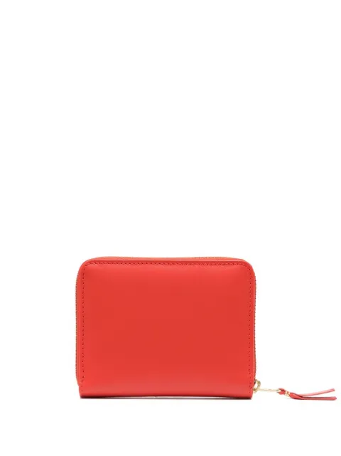 Comme Des Garçons Wallet portefeuille en cuir à fermeture zippée