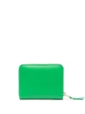 Comme Des Garçons Wallet leather zipped wallet - Green