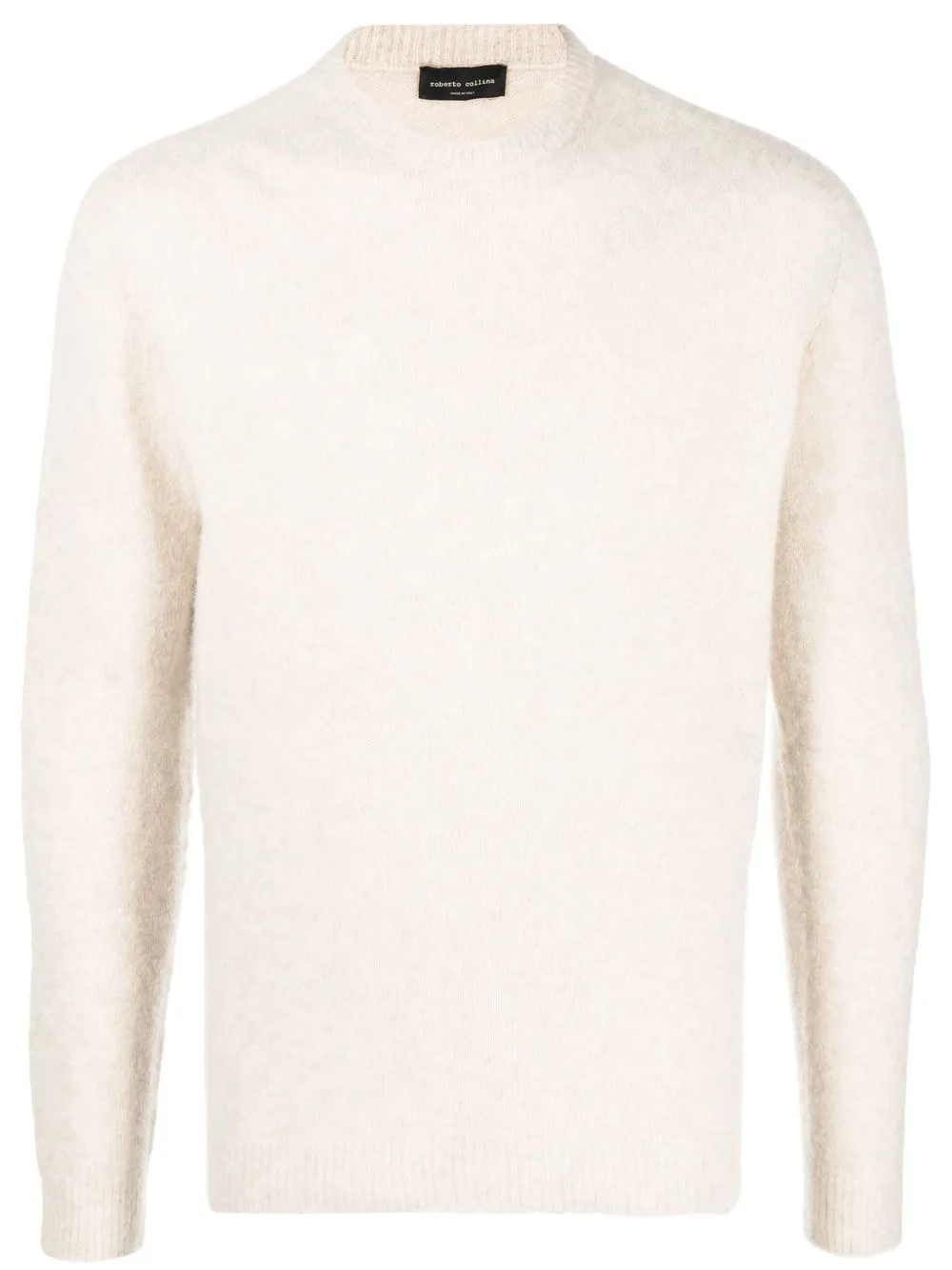 

Roberto Collina crew-neck cashmere-blend jumper - Neutrals