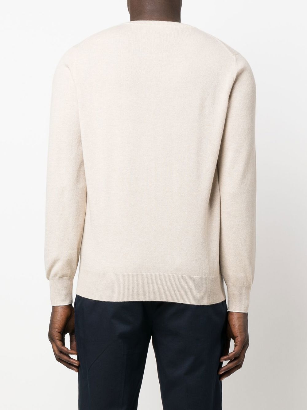 Brunello Cucinelli logo-print cashmere sweatshirt Men