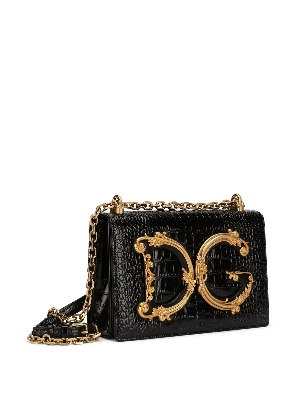 Dolce & Gabbana Multicolor Crocodile and Karung Mini Limited