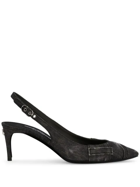 Dolce & Gabbana Scarpin com patchwork