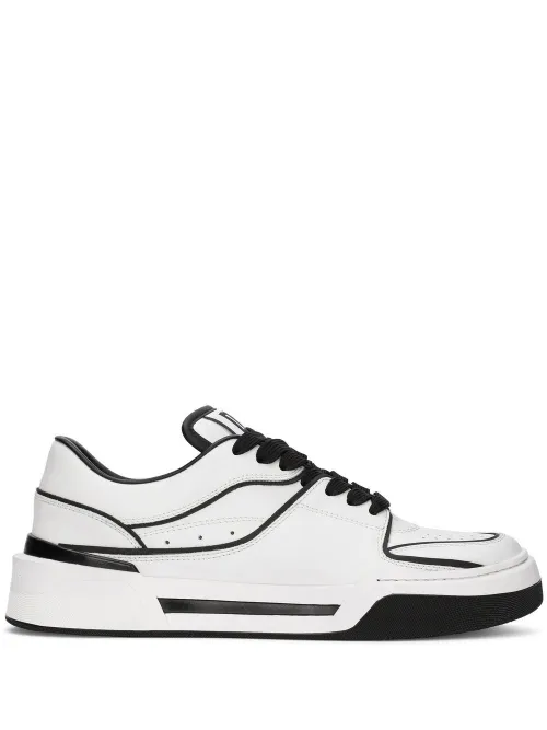 Baskets New Roma en cuir - Dolce & Gabbana - Modalova