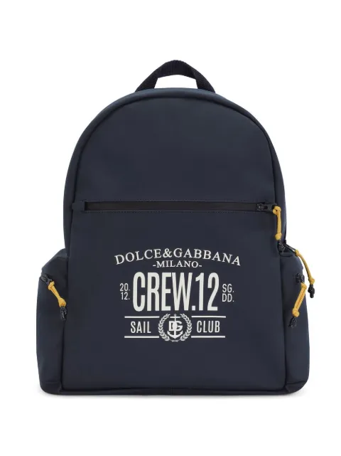 Dolce & Gabbana Kids Crew Sail Club backpack