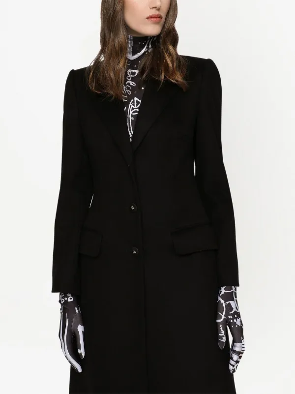 Dolce and gabbana wool clearance coat