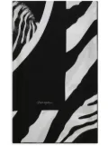 Dolce & Gabbana zebra-print twill scarf - Black