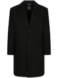 Dolce & Gabbana single-breasted wool coat - Black