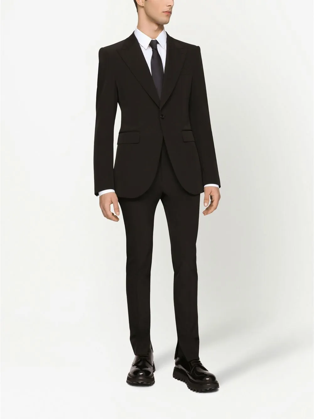 Dolce & Gabbana Single-breasted Blazer In Black