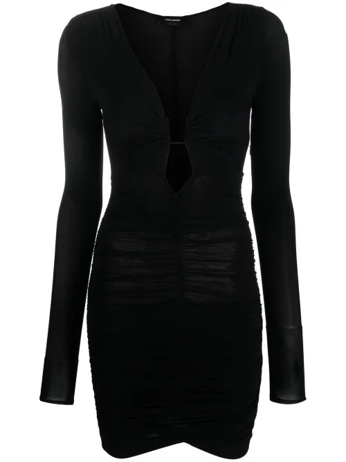 Robe courte Jordana en jersey - ISABEL MARANT - Modalova