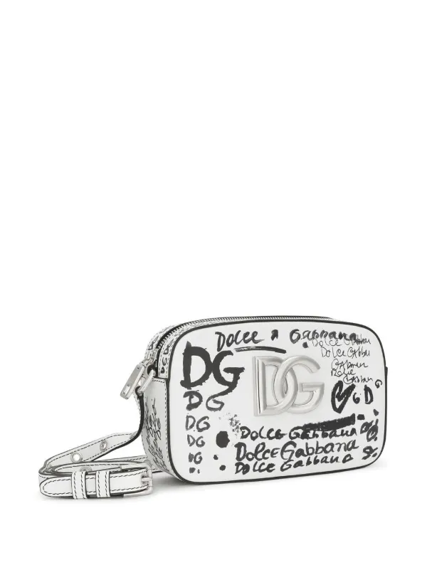 Dolce & Gabbana ドルチェ&ガッバーナ ロゴプレート ショルダーバッグ ...