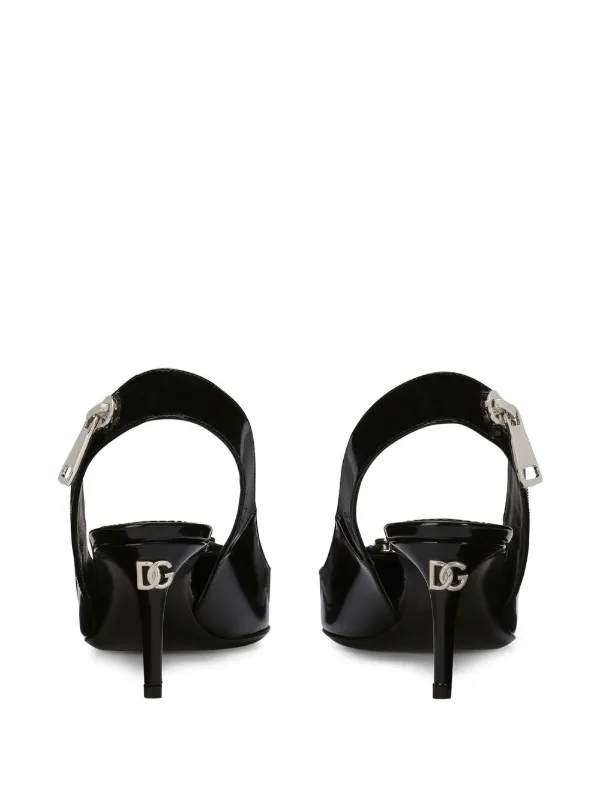 絶対一番安い Dolce FARFETCH | Black | Pumps Pointed zip-detail Gabbana & アクセサリー