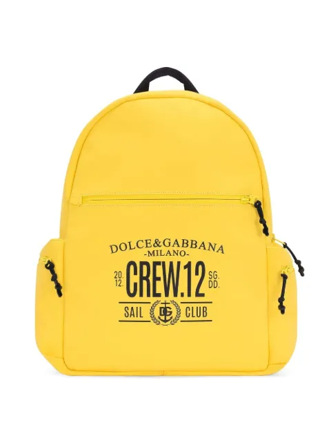 Dolce & Gabbana Kids Crew Sail Club backpack